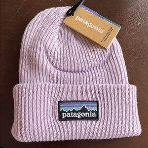 Patagonia Lilac Knit Beanie